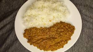 Rice with kamande